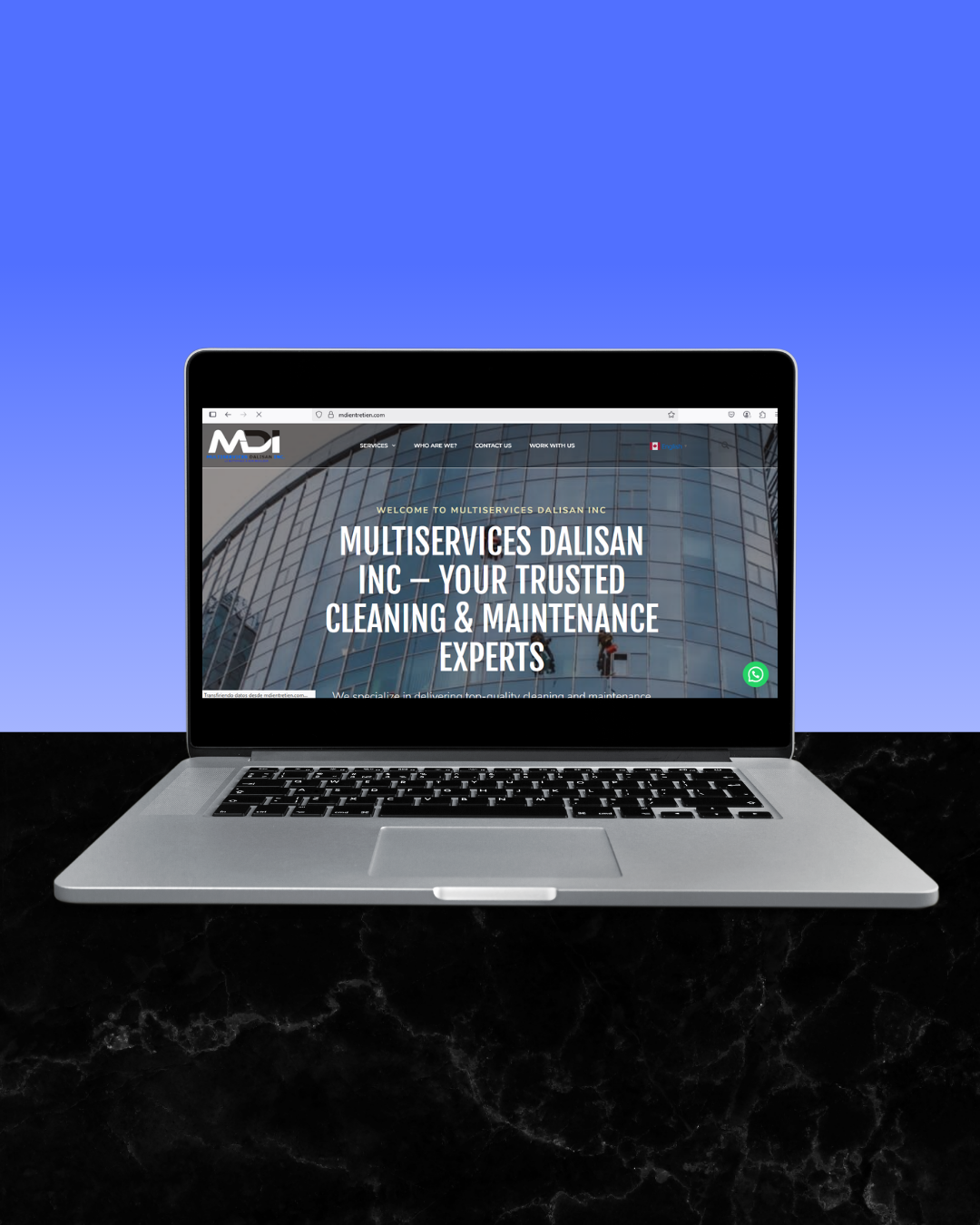 Purple and Black Elegant Business Pitch Deck Presentation Laptop Mockup Instagram Post(3)